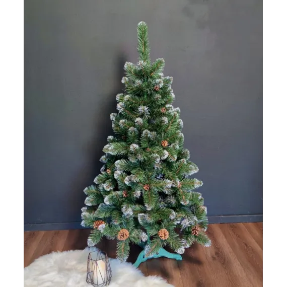 Brad artificial Christmas Lidia Nins cu conuri, 2D, 180cm Engros - MagiaBradului