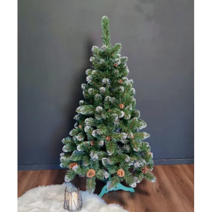 Brad artificial Christmas Lidia Nins cu conuri, 2D, 180cm Engros - MagiaBradului