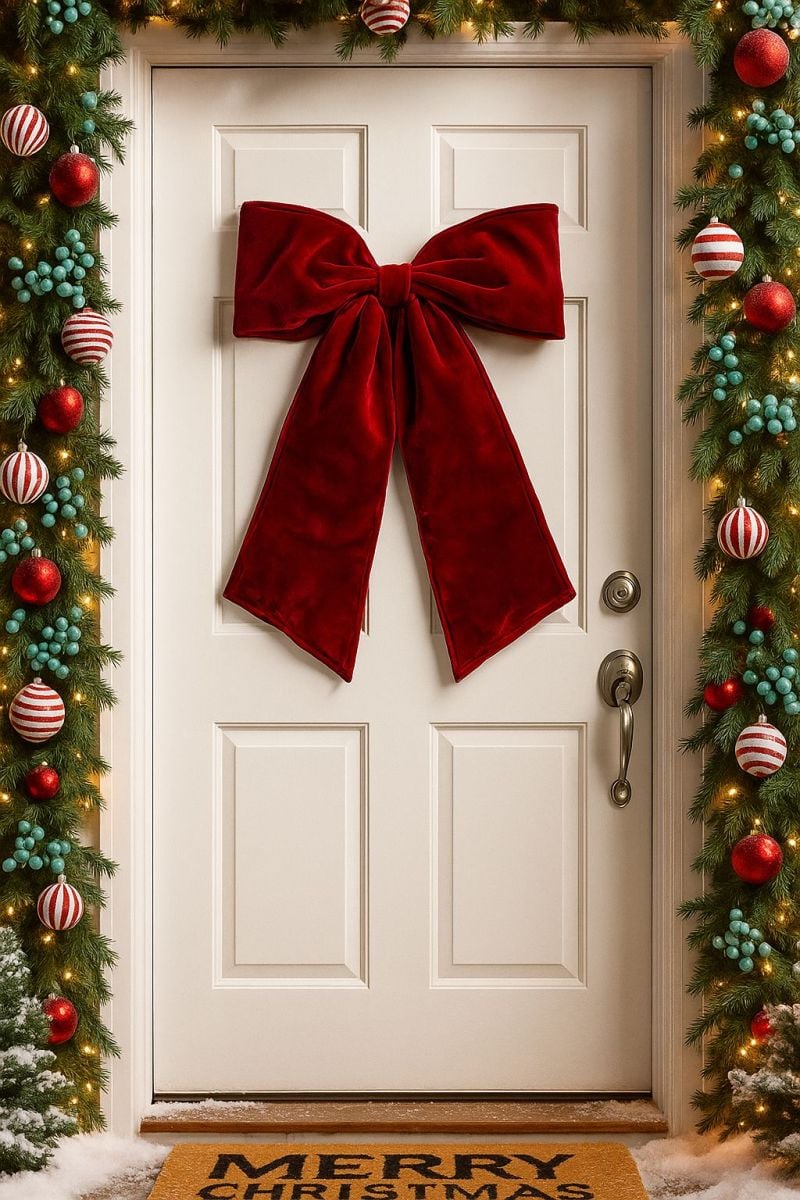 Funda mega de catifea pentru decoruri - MagiaBradului