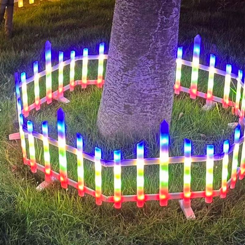 Gard Decorativ de Crăciun 3mx29cm cu Lumină LED Multicoloră