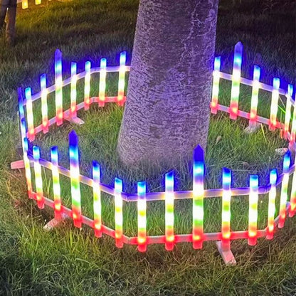 Gard Decorativ de Crăciun 3mx29cm cu Lumină LED Multicoloră