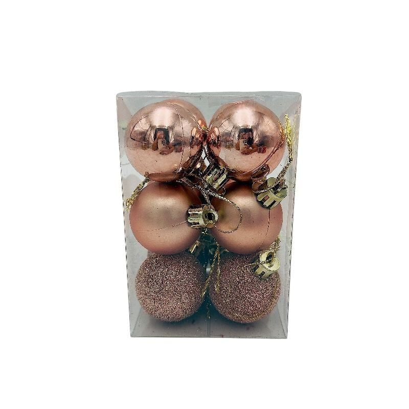 Set 12 globuri de Craciun pentru brad