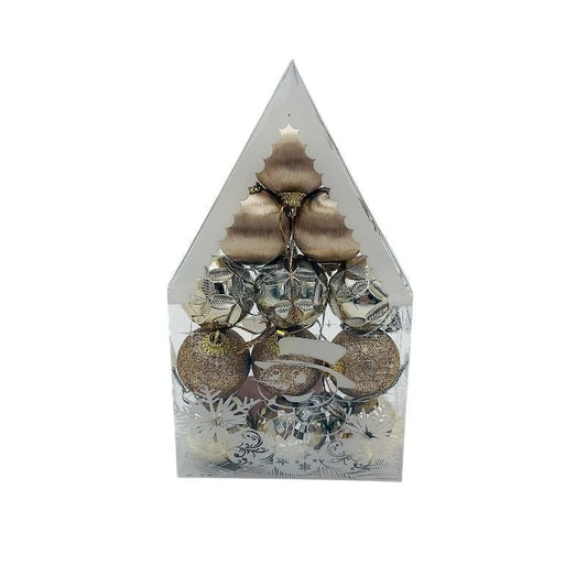 Set 12 globuri de Craciun pentru brad - MagiaBradului