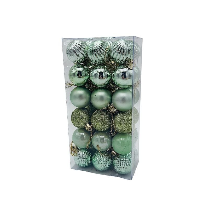 Set 36 globuri de Craciun pentru brad - MagiaBradului