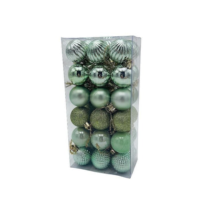 Set 36 globuri de Craciun pentru brad - MagiaBradului