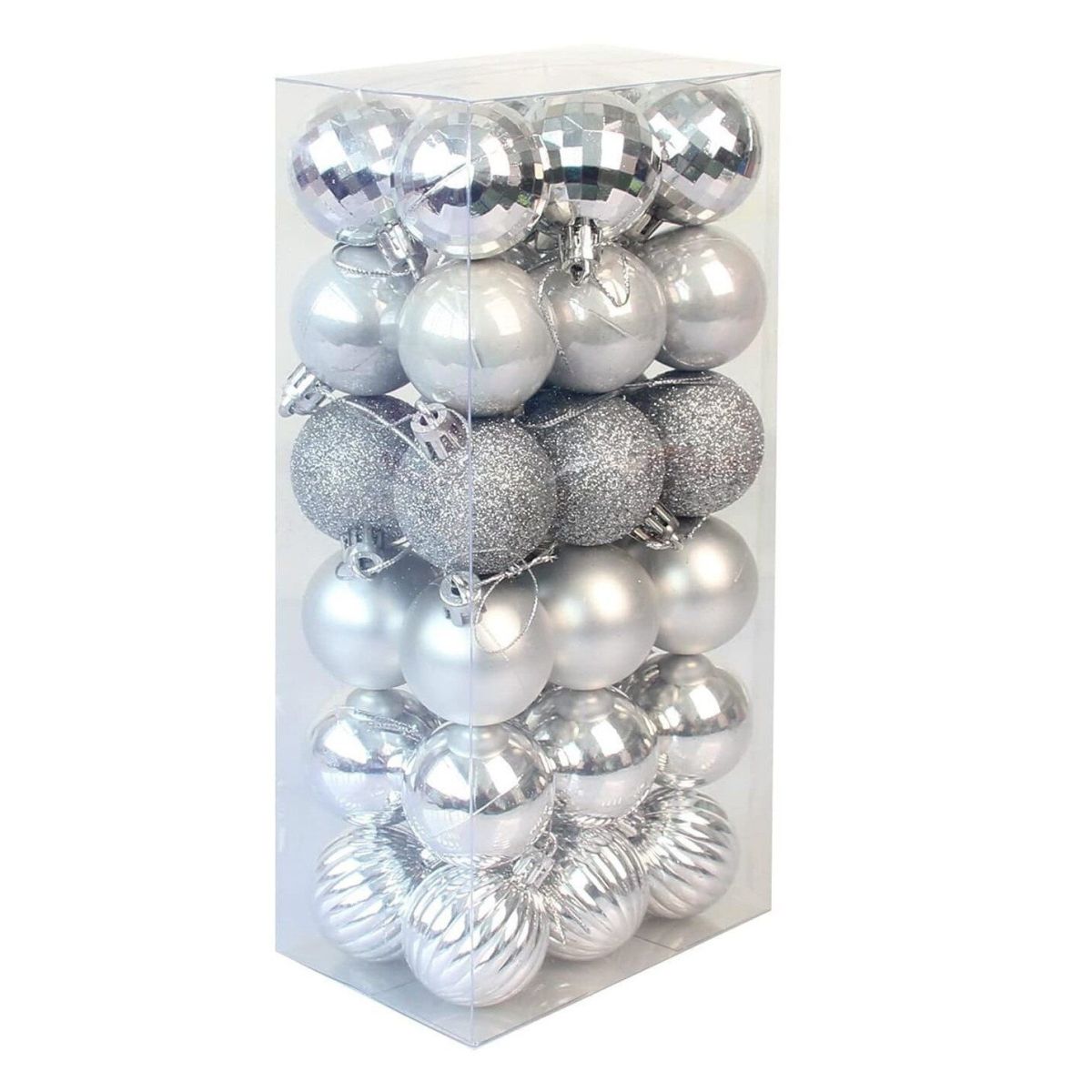 Set 36 globuri de Craciun pentru brad - MagiaBradului