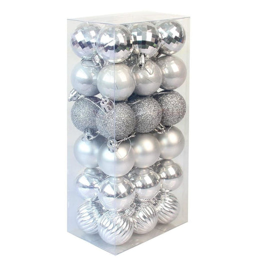 Set 36 globuri de Craciun pentru brad - MagiaBradului