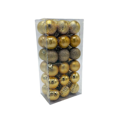 Set 36 globuri de Craciun pentru brad - MagiaBradului