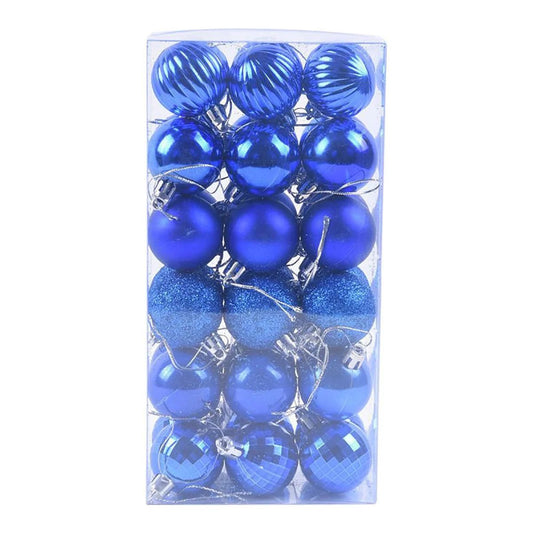 Set 36 globuri de Craciun pentru brad