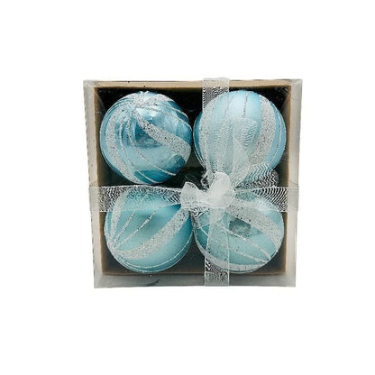 Set 4 globuri de Craciun pentru brad - MagiaBradului