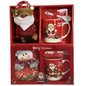 Set cadou cană cu linguriță și ornament Crăciun - MagiaBradului