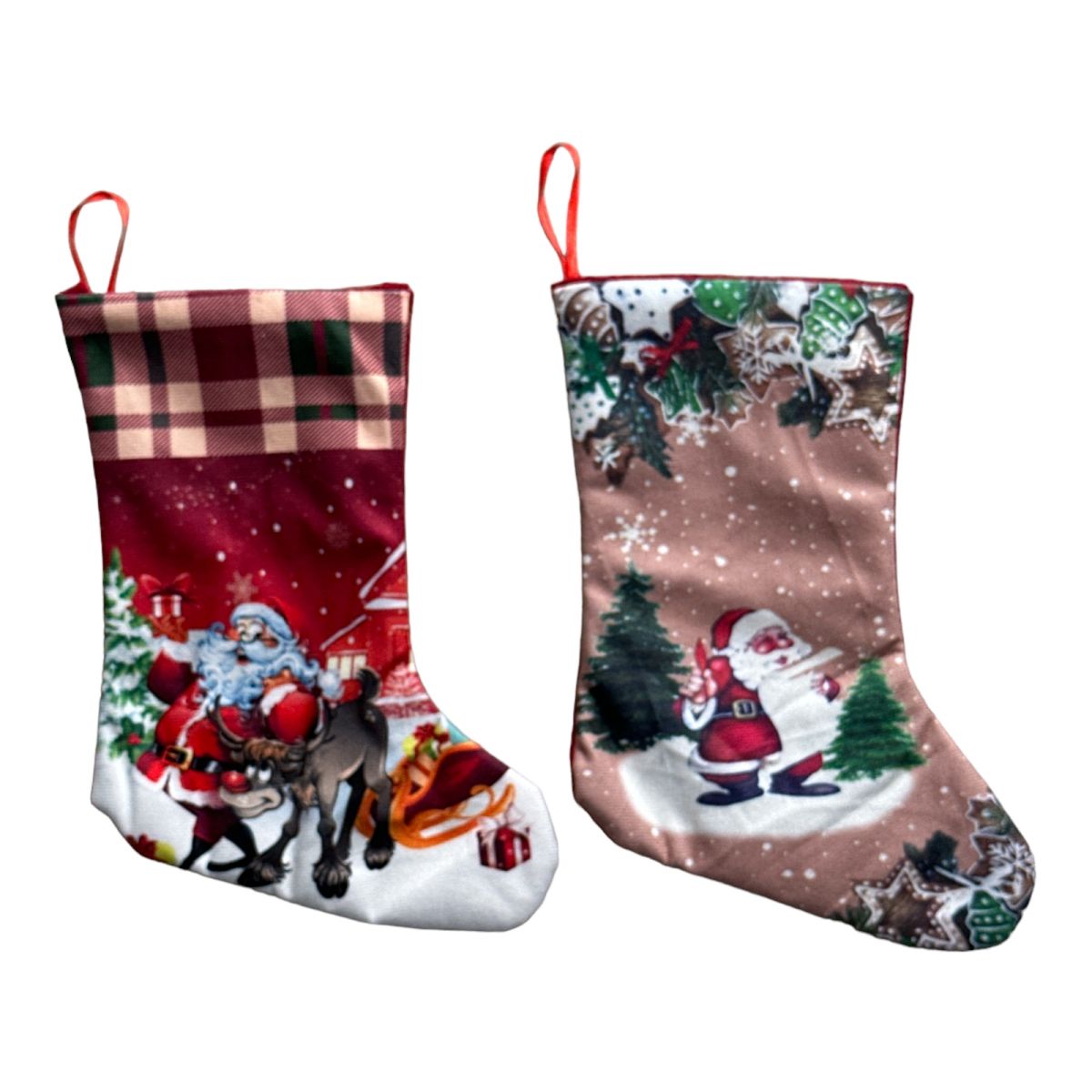 Șosete decorative de Crăciun - MagiaBradului