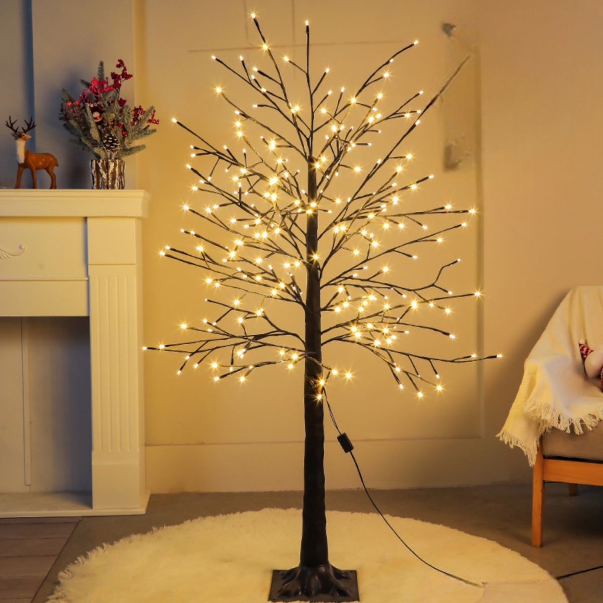 Pom Decorativ 160cm, Brad Artificial de Craciun