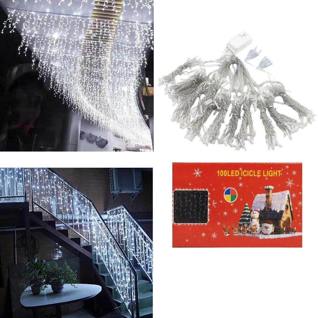 Instalație de Crăciun Franjuri 6m