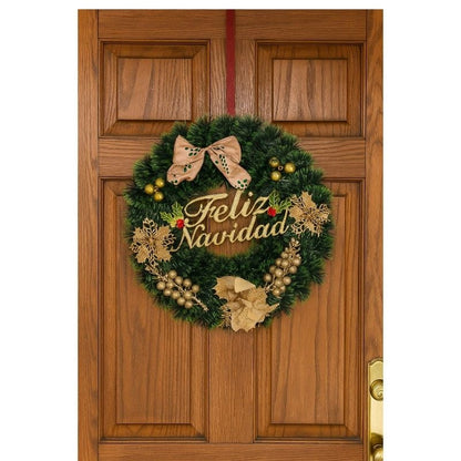 Coroniță Decorativă de Crăciun 38cm