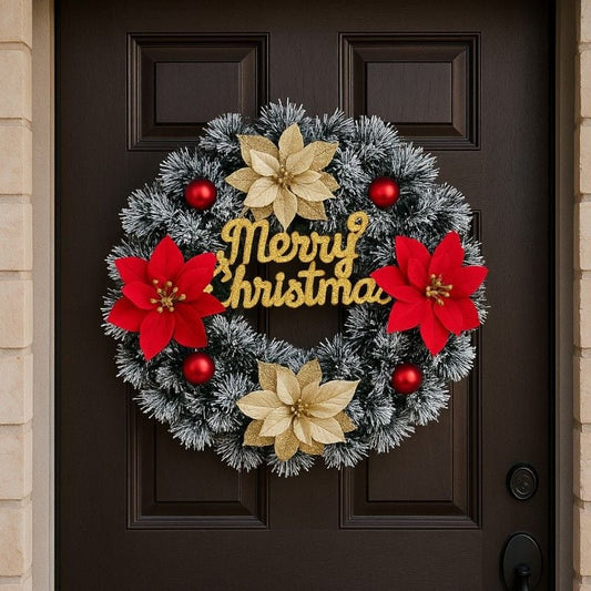 Coroniță Decorativă de Crăciun 38cm