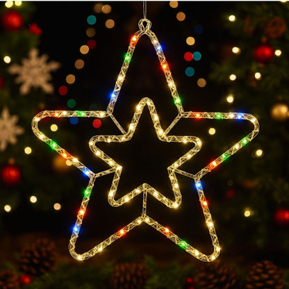 Decoratiune Crăciun 45X45cm Model Stea