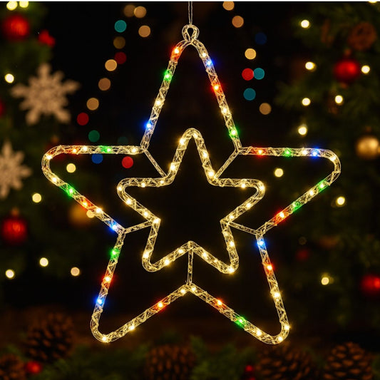 Decoratiune Crăciun 45X45cm Model Stea