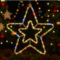Decoratiune Crăciun 45X45cm Model Stea
