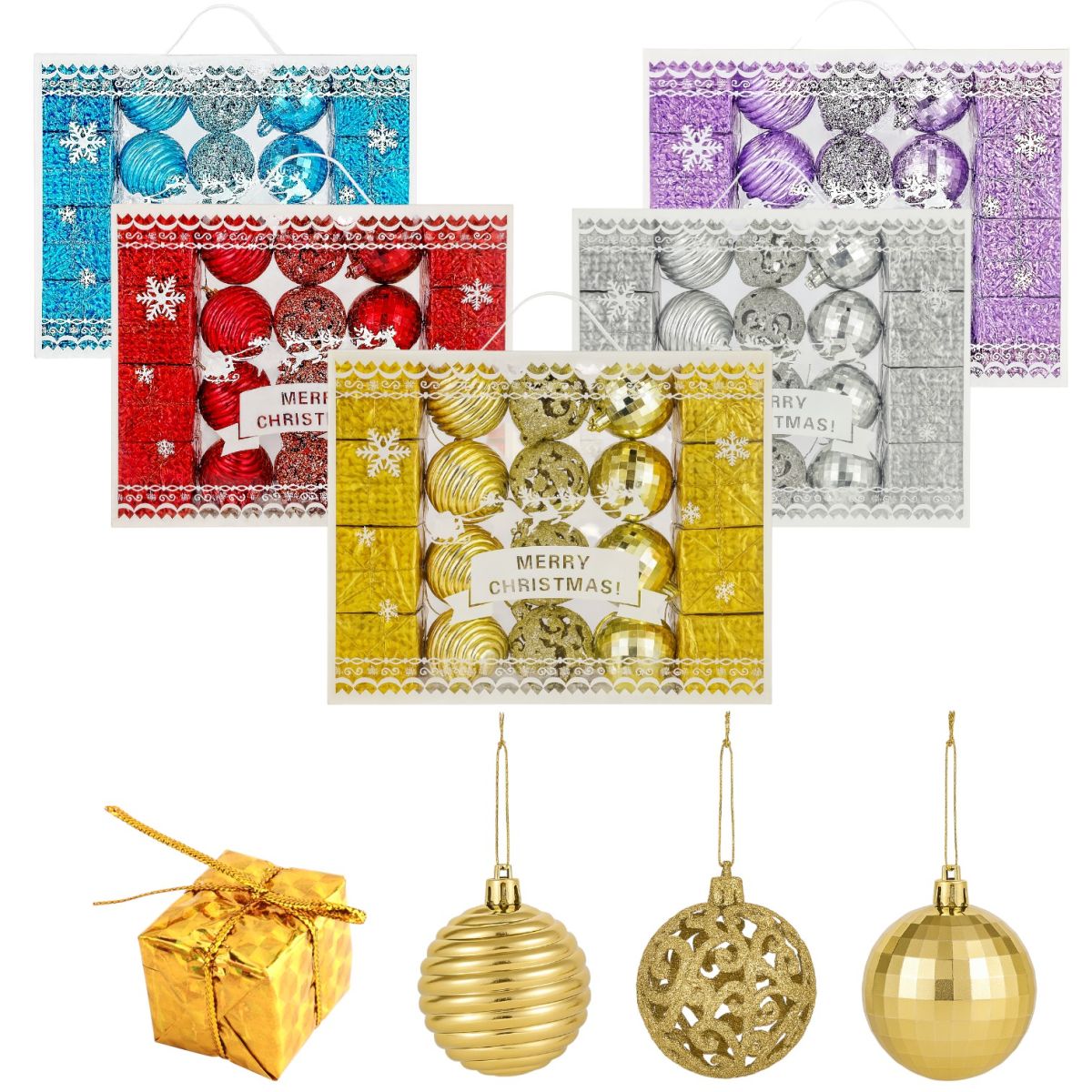 Globuri de Crăciun 20 buc